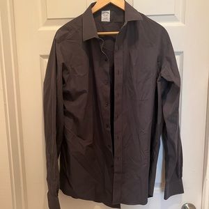 Brooks Brothers Dark Gray Button Down